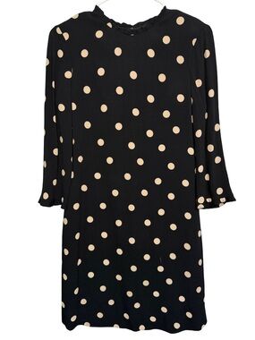 black and white silk dress RLT SILK SLIP DRESS